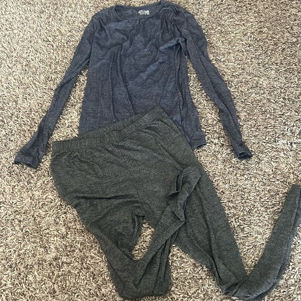 Boys long johns outfit